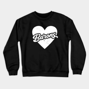 Vintage Barons School Spirit // High School Football Mascot // Go Barons Crewneck Sweatshirt